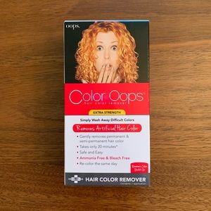 Color oops hair color remover